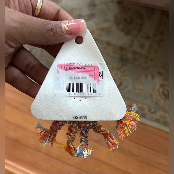 Free People Colorful Woven Brooch - Picture 2 of 2